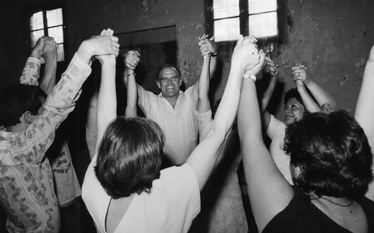 Maryknoll Father Thomas Henehan founded the Center for Pastoral Reflection for lay leaders. His house was raided four times by police. In 1986, the missioner was arrested and his permanent residency revoked. He remained in Chile by using temporary visas. 