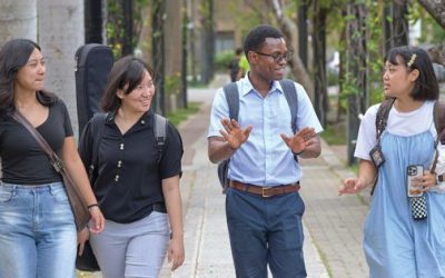 Maryknoll Seminarian Paschal Madukwa, a physician from Tanzania, is preparing for the missionary priesthood through overseas training in Taiwan. (Paul Jeffrey/Taiwan)