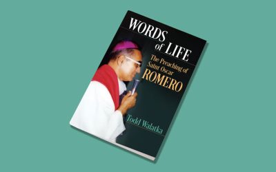 The cover of the book, "Words of Life: The Preaching of St. Óscar Romero," by Todd Walatka
