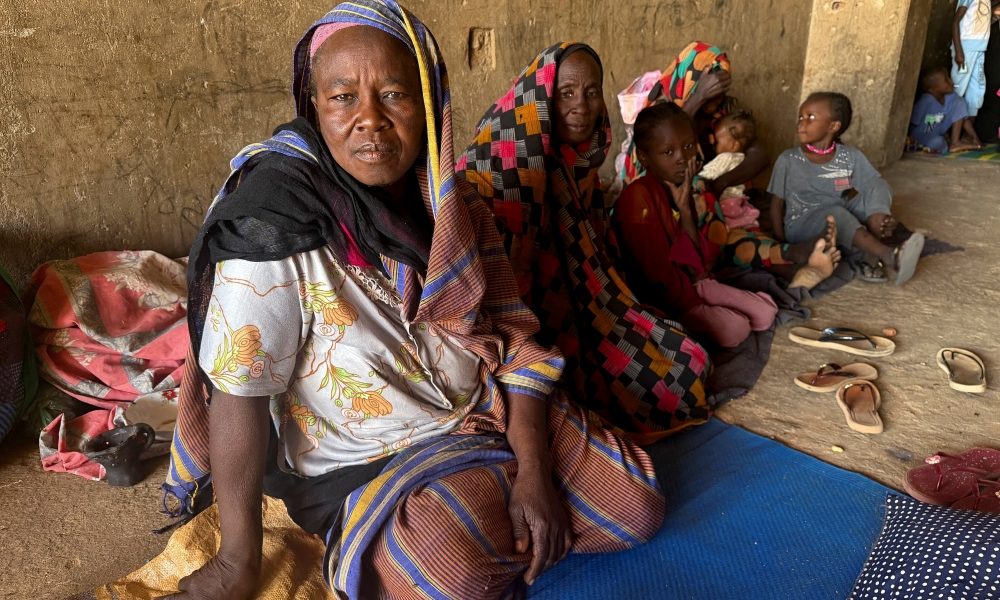 Displaced South Sudanese women sit on the ground Jan. 15, 2026, at a shelter in El Obeid, in Sudan’s North Kordofan state. On March 17, 2026, Archbishop Gabriele G. Caccia, the Holy See’s permanent observer to the United Nations, delivered a statement at the 70th Commission on the Status of Women, calling for a “holistic approach” in securing access to justice for women and girls. (OSV News/El Tayeb Siddig, Reuters)