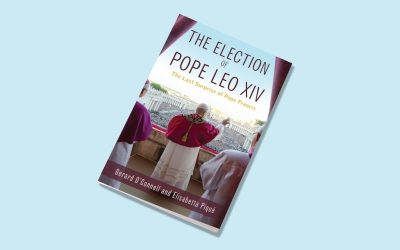 Cover of The Election of Pope Leo XIV: The Last Surprise of Pope Francis by Gerard O’Connell and Elisabetta Piqué.