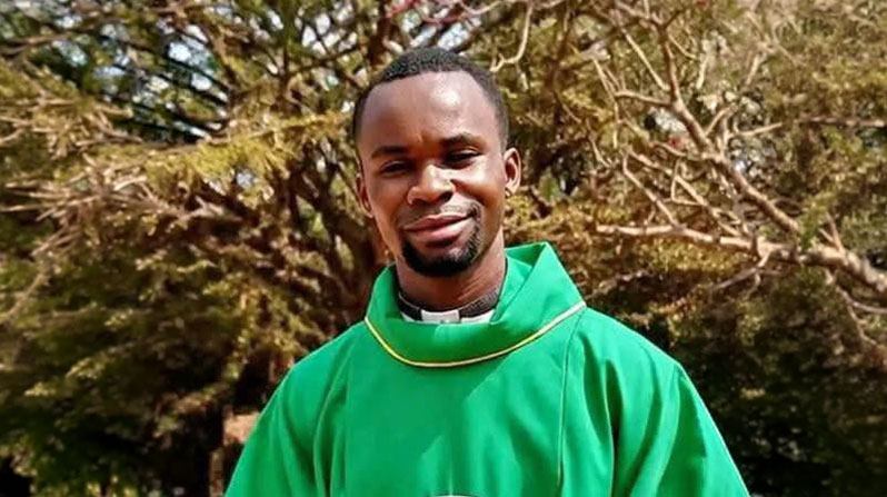 Father Crépin Martial Monga, vicar of St. John the Baptist Catholic Parish in Zémio, in southeastern Central African Republic, is seen in an undated photograph. He was killed June 29, 2026. (OSV News/courtesy ACN)