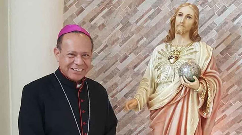 Bishop Abelardo Mata Guevara, who has been missing since late June, is believed to have been detained by the regime of Daniel Ortega. (Courtesy of the Nicaraguan bishops conference/Nicaragua)
