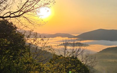 The sun rises over the Blue Ridge Mountains near West Jefferson, North Carolina, May 15, 2025. (OSV News/Barb Fraze)
