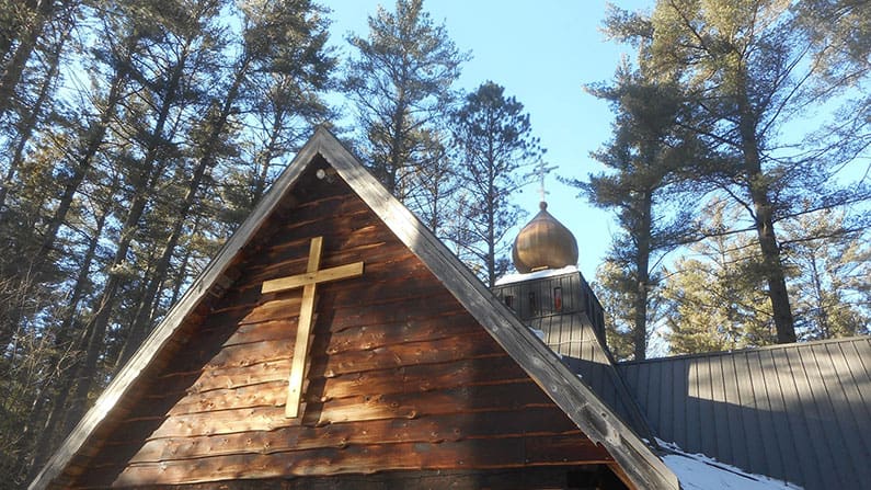 The Madonna House Chapel in Ontario, Canada, a place for contemplative prayer, is shown. (Facebook/MadonnaHouse/Canada)