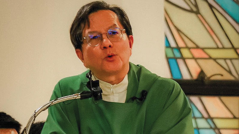 Three decades after first arriving as a seminarian in Japan for overseas training, Father Dam ministers to migrant workers from his home country, Vietnam. (Adam Mitchell/Japan)