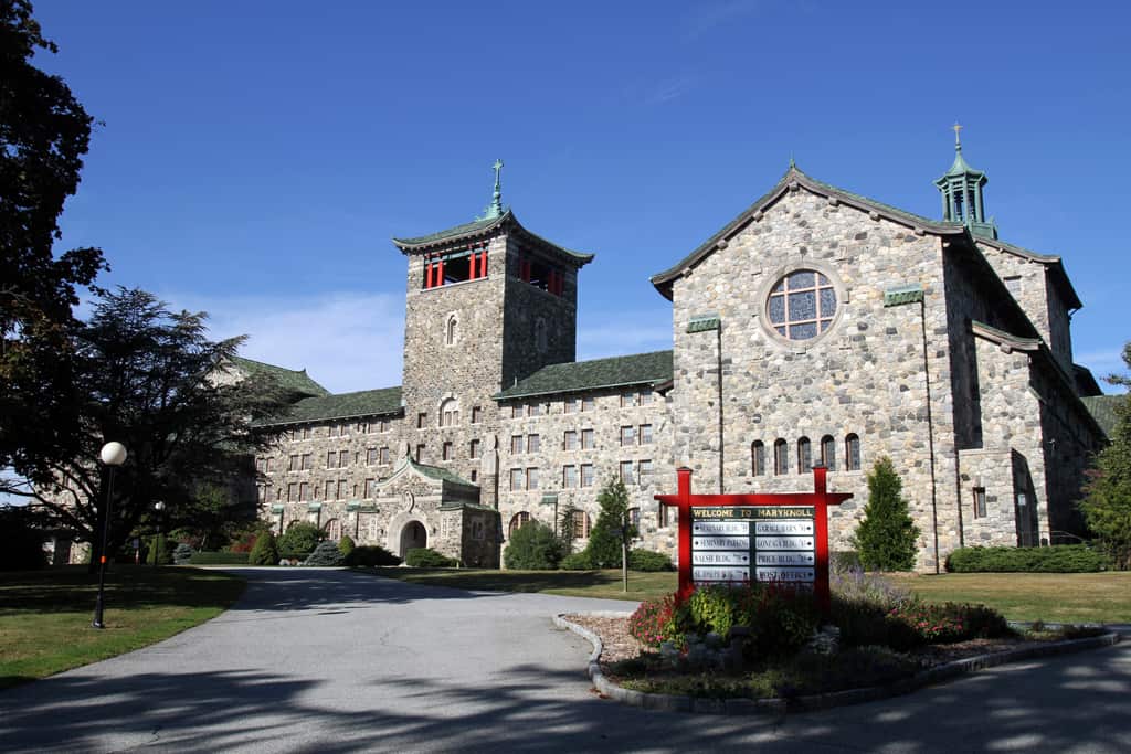 El hermoso Maryknoll Society Center en Ossining, Nueva York