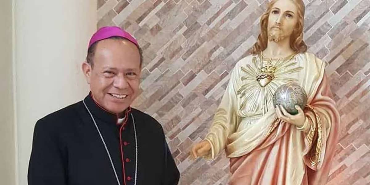 El Obispo Abelardo Mata Guevara, de quien no se sabe nada desde finales de junio, se dice que ha sido detenido por el régimen de Daniel Ortega. (Cortesía de la Conferencia Episcopal de Nicaragua/Nicaragua)