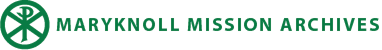 Maryknoll Mission Archives logo