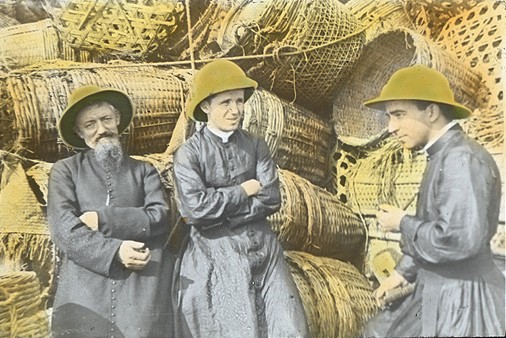 Father James Edward Walsh, M.M. on mission in China.