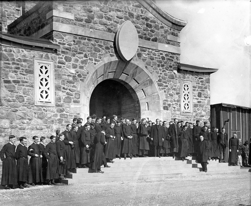 New students at Maryknoll.